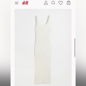 H&M Ribbed Midi Dress (Never Worn!)